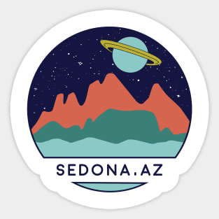 Sedona Arizona Nature Space Design Sticker